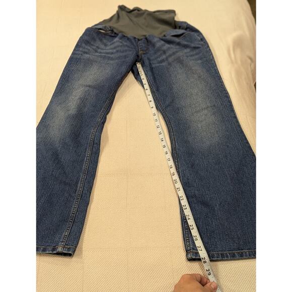 Maternity jeans w/pregnancy belly panel by Motherhood Maternity size XL - Picture 1 of 7